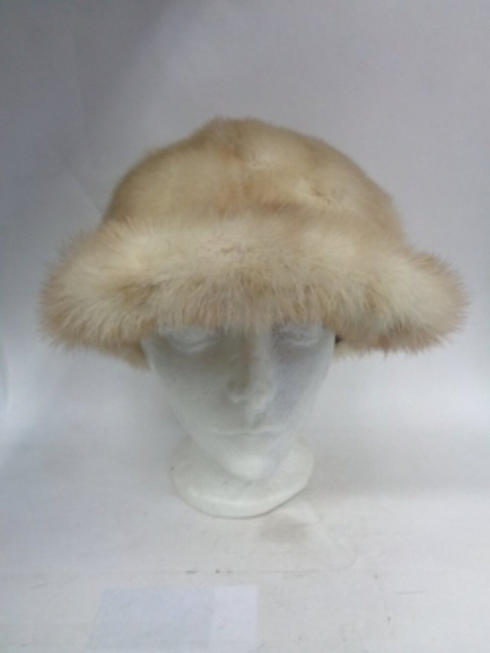 REFURBISHED NEW PEARL MINK FUR HAT CAP MEN MAN WOMAN WOMEN SIZE ALL